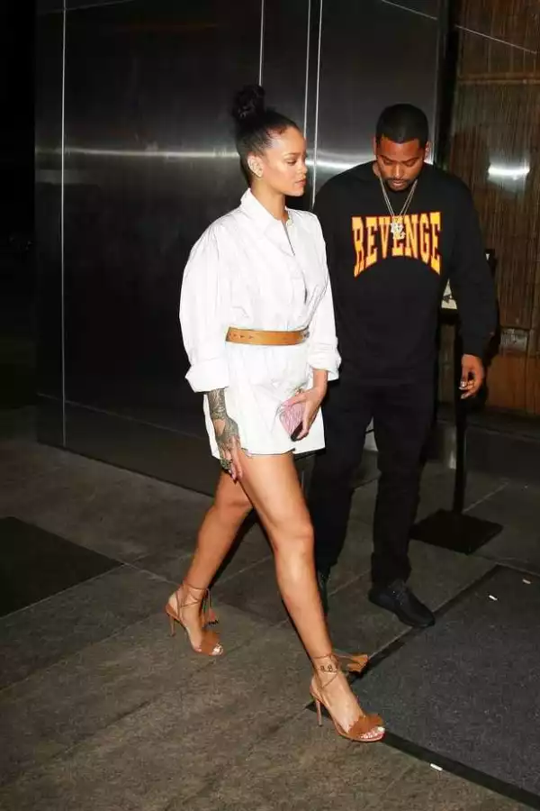 Photos: Rihanna Flaunts Hot Legs On Date Night With Drake After He Declares His Love At MTV VMAs